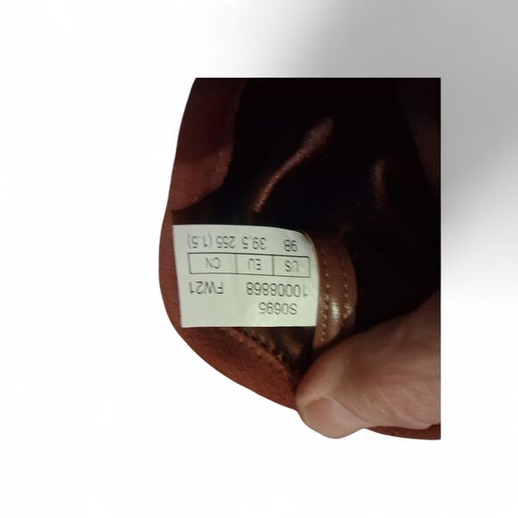 $650 Stuart Weitzman Sofia Block Heel Suede Sock Boots 9B ESPRESSO STRETCH 2021 - Picture 10 of 10